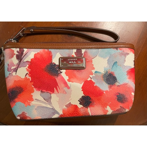 Pretty Lauren by Ralph Lauren Colorful Wristlet. - Picture 2 of 12